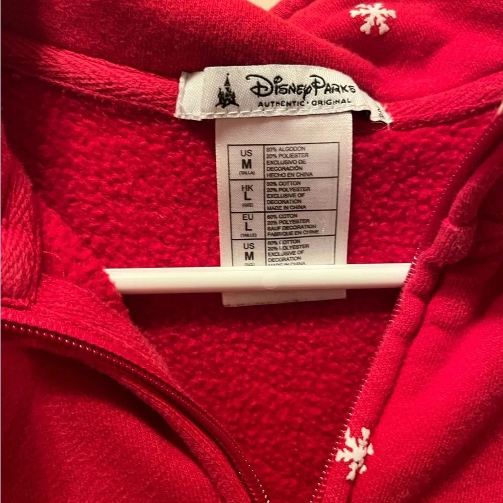 Disney parks Christmas zip up